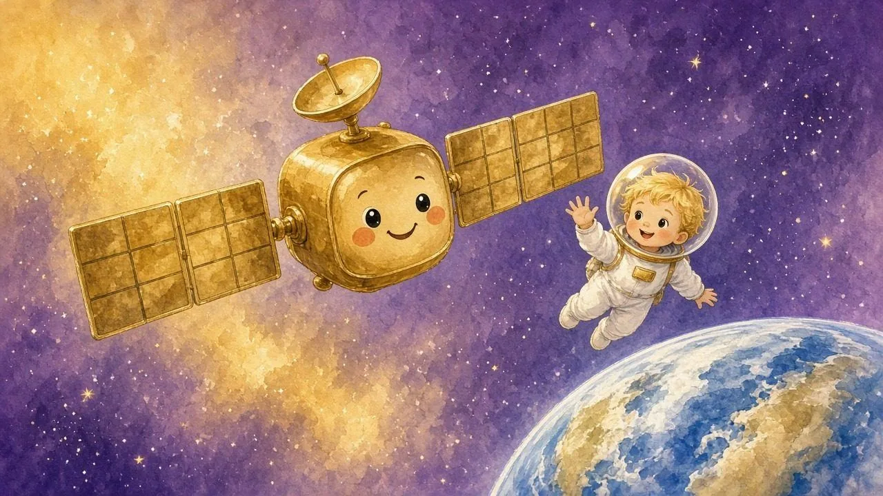 De satelliet