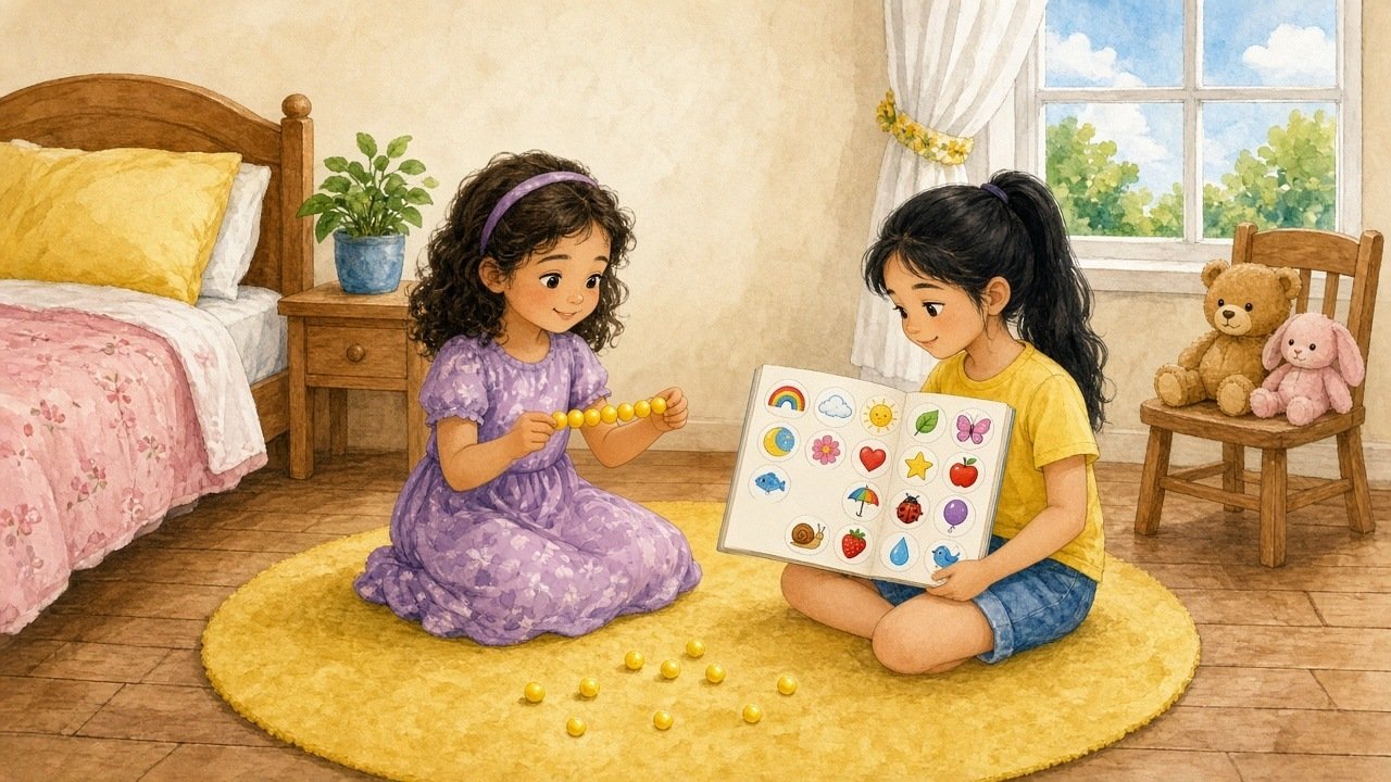 Tellen met Liya en Amira, bladzijde 9