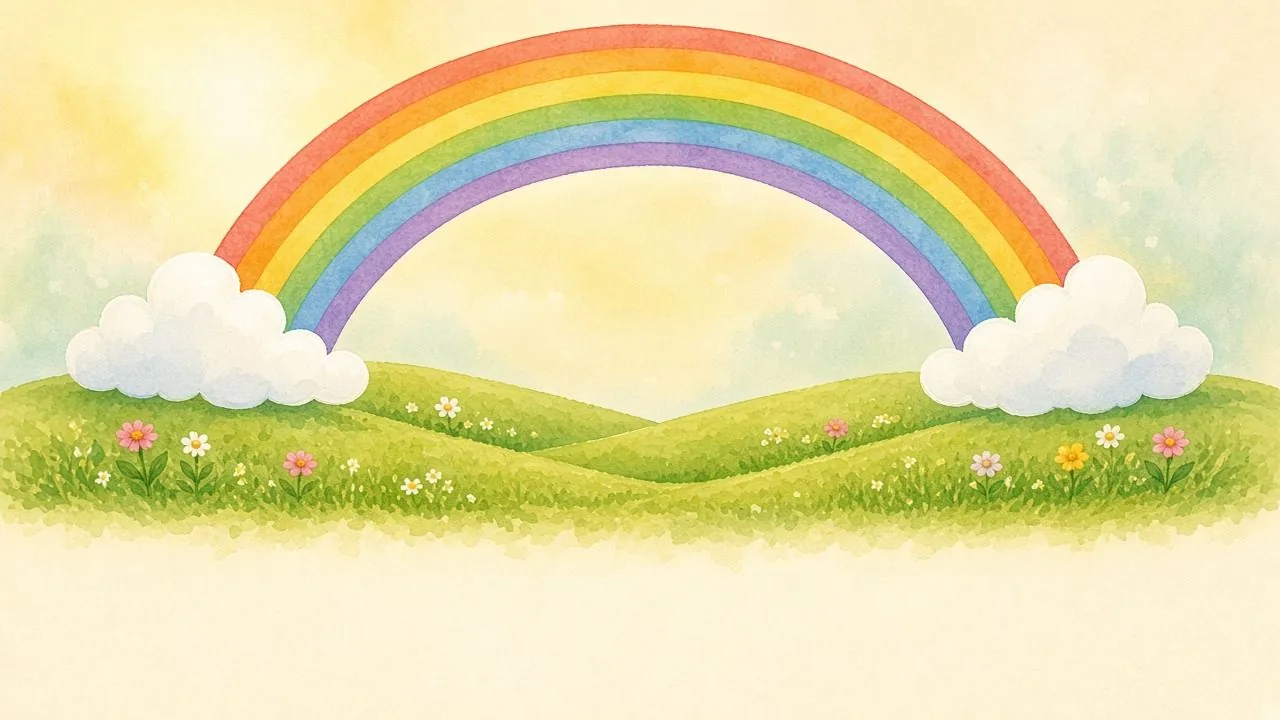 De regenboog